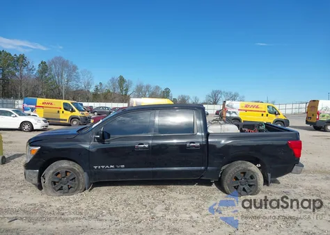 2018 Nissan Titan Sv from USA, damaged, VIN 1N6AA1EK1JN503202